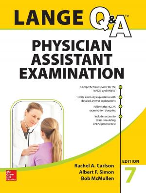 Cover of the book LANGE Q&A Physician Assistant Examination, Seventh Edition by Bryan Dodge, Matt Rudy