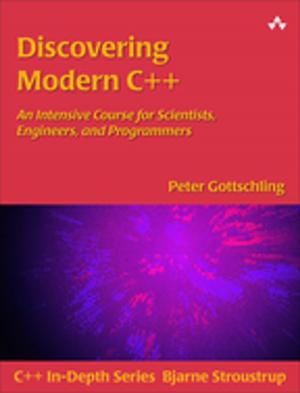 Book cover of Discovering Modern C++