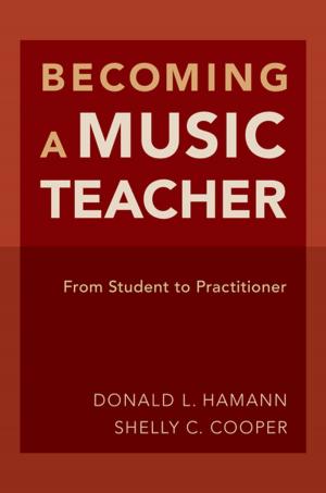 Book cover of Becoming a Music Teacher
