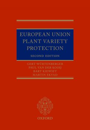 Book cover of European Union Plant Variety Protection