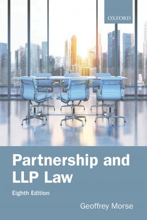 Cover of the book Partnership and LLP Law 8e by Nicholas Jolley