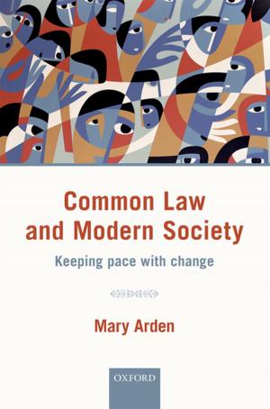 Cover of the book Common Law and Modern Society by 
