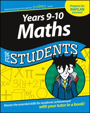 Cover of the book Years 9 - 10 Maths For Students by Irving B. Weiner, Alice F. Healy, Robert W. Proctor