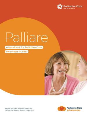 Book cover of Palliare: A Handbook for Palliative Care Volunteers in NSW