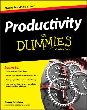 Cover of the book Productivity For Dummies by Alyse Nelson