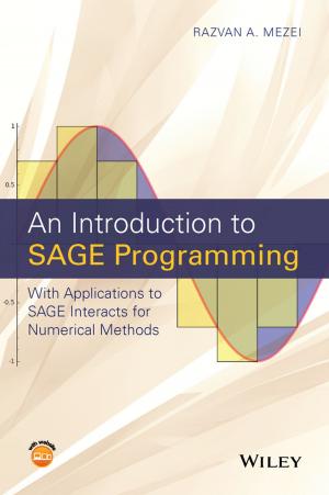 Cover of the book An Introduction to SAGE Programming by Nathan Huppatz, Marsha Collier