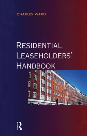 Cover of the book Residential Leaseholders Handbook by Herman Tempelmans Plat, Frank Heynick