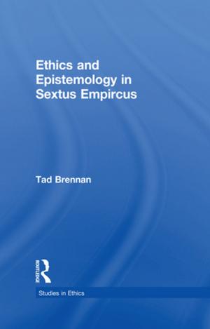 Cover of the book Ethics and Epistemology in Sextus Empircus by Robert Goffee, Richard Scase