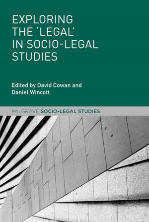 Book cover of Exploring the 'Legal' in Socio-Legal Studies