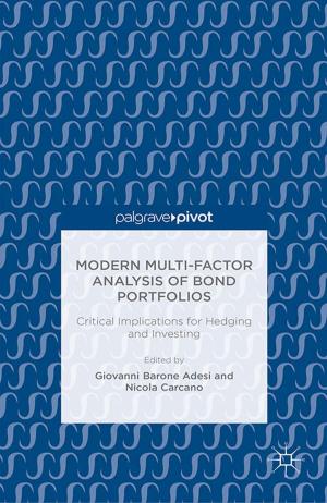 Cover of the book Modern Multi-Factor Analysis of Bond Portfolios by Dr William Hutchings