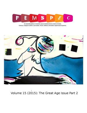 Cover of Creative Work (Poems, Fiction, and Art), Femspec Issue 15