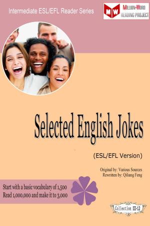 Book cover of Selected English Jokes (ESL/EFL Version)