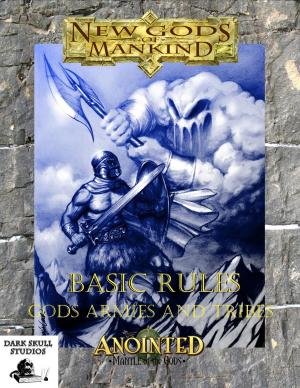 Cover of New Gods of Mankind Basic Rules Gods, Armies and Tribes