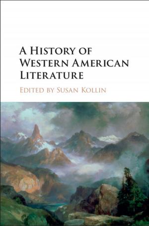 Cover of the book A History of Western American Literature by Enzo Gerbino