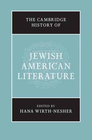 Cover of the book The Cambridge History of Jewish American Literature by Daniel J. Velleman