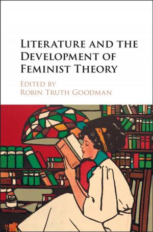 Cover of Literature and the Development of Feminist Theory