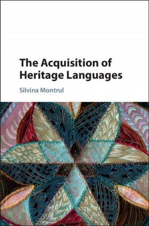 Cover of the book The Acquisition of Heritage Languages by Brett V. Benson