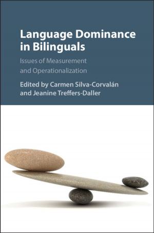 Cover of the book Language Dominance in Bilinguals by Beth A. Simmons