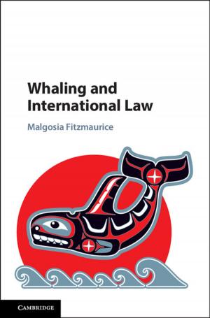 Cover of the book Whaling and International Law by Fred H. Previc