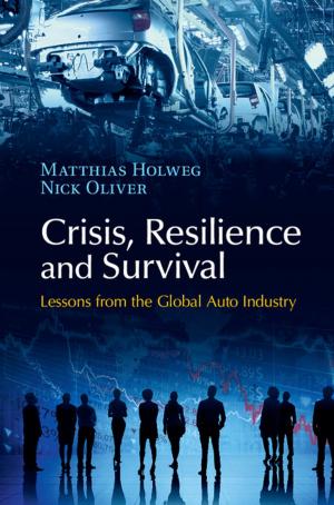 Cover of the book Crisis, Resilience and Survival by Kathryn Conklin, Ana Pellicer-Sánchez, Gareth Carrol