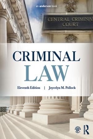 Cover of the book Criminal Law by Jeffrey D. Howison