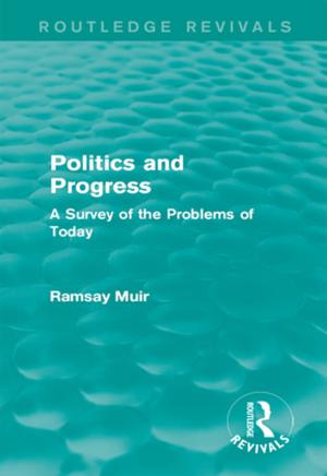 bigCover of the book Politics and Progress by 