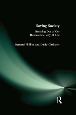 Cover of the book Saving Society by Deborah P Bloch, Lee Richmond