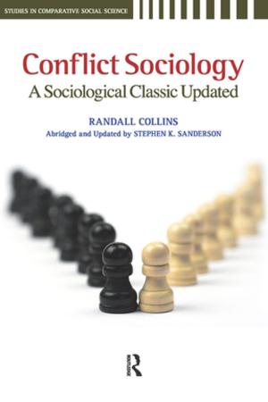 Cover of the book Conflict Sociology by Jürgen Rüland, Christian von Lübke, Marcel M. Baumann