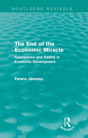 Cover of the book The End of the Economic Miracle by R.H. Major