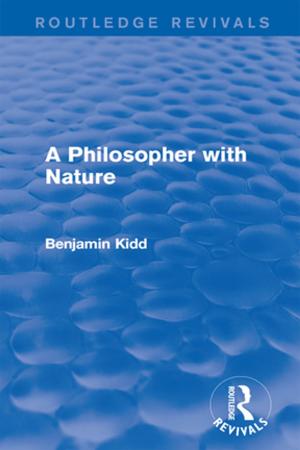 Cover of the book A Philosopher with Nature by Jacky Bowring