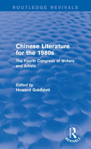 Cover of the book Chinese Literature for the 1980s by Richard Mason
