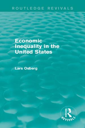 Cover of the book Economic Inequality in the United States by Eamonn O'Kane