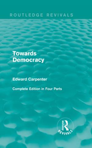 Cover of the book Towards Democracy by Daniela Koleva