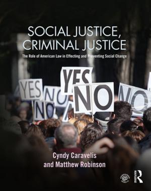 Cover of the book Social Justice, Criminal Justice by Steve Buckler, David Dolowitz