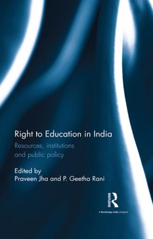 Cover of the book Right to Education in India by Middle East Research Institute