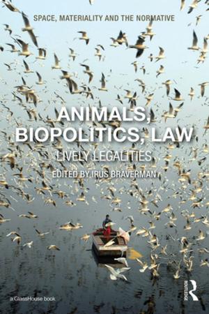 Cover of the book Animals, Biopolitics, Law by Jacqueline Hanoman