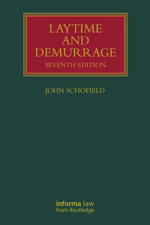Cover of the book Laytime and Demurrage by Israel Scheffler