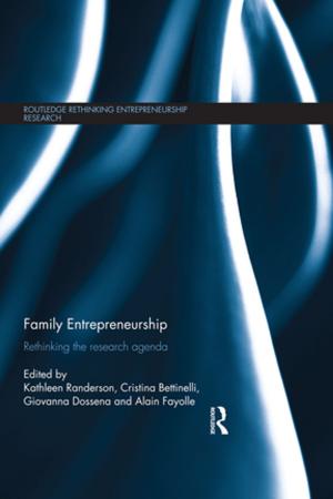 Cover of the book Family Entrepreneurship by Thomas L Warren