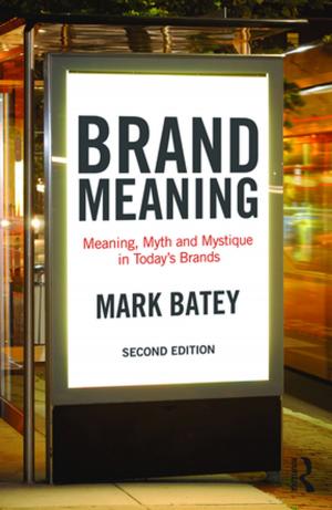 Cover of the book Brand Meaning by Daniel Powers