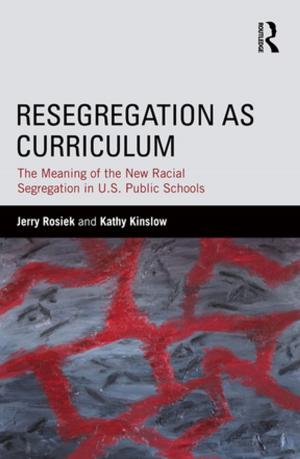 Cover of the book Resegregation as Curriculum by Christina Spurgeon