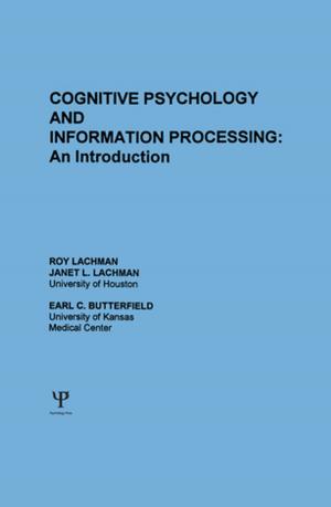 Book cover of Cognitive Psychology and Information Processing