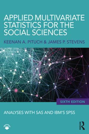 Book cover of Applied Multivariate Statistics for the Social Sciences