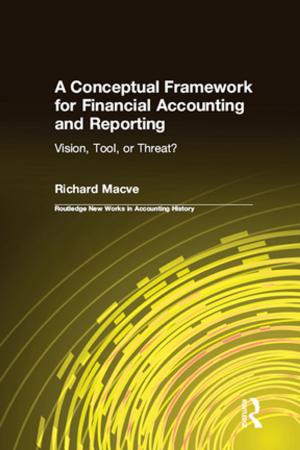 bigCover of the book A Conceptual Framework for Financial Accounting and Reporting by 