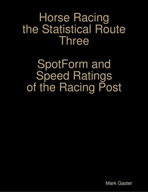 Cover of the book Horse Racing the Statistical Route Three Spotform and Speed Ratings of the Racing Post by Kevin Struck