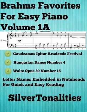 Book cover of Brahms Favorites for Easy Piano Volume 1 A