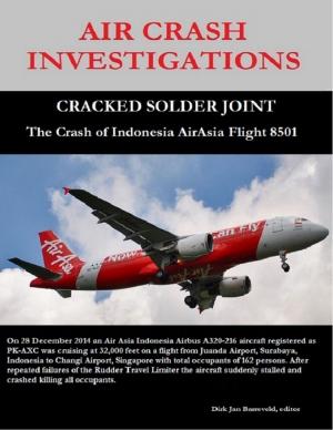 Cover of the book Air Crash Investigations - Cracked Solder Joint - The Crash of Indonesia Air Asia Flight 8501 by Steven M Leshin