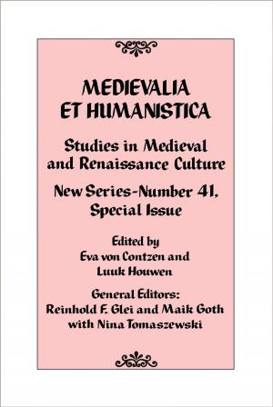 Cover of the book Medievalia et Humanistica, No. 41 by Sarah Barton