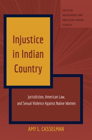 Cover of the book Injustice in Indian Country by Monika Manczyk-Krygiel, Anna Gajdis