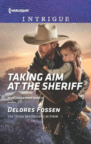 Cover of the book Taking Aim at the Sheriff by Kira Sinclair, Taryn Leigh Taylor, Jennifer Snow, Katherine Garbera