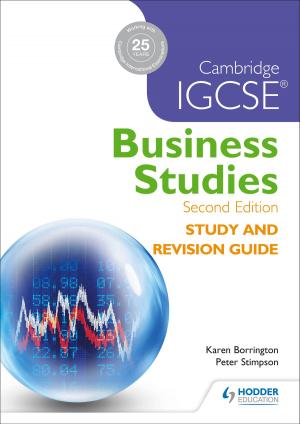 Cover of the book Cambridge IGCSE Business Studies Study and Revision Guide 2nd edition by Andy Palmer, Peter Stiff